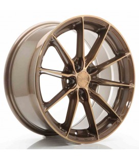 JR Wheels JR37 17x8 ET40 5x112 Platinum Bronze