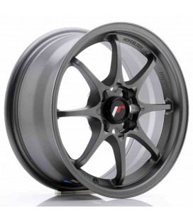 JR Wheels JR5 15x7 ET35 4x100 Matt Gun Metal