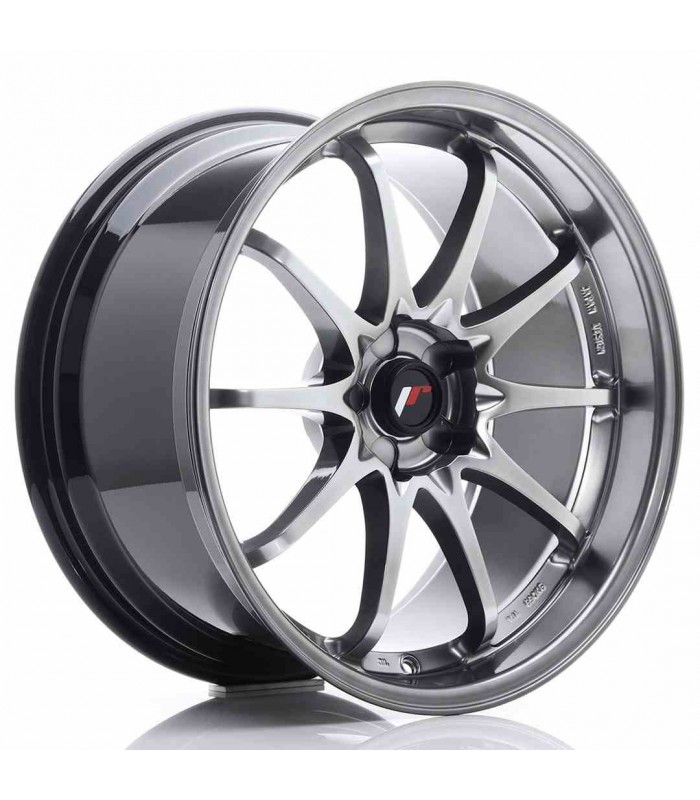 JR Wheels JR5 19x9.5 ET12-36 5H BLANK Hyper Black
