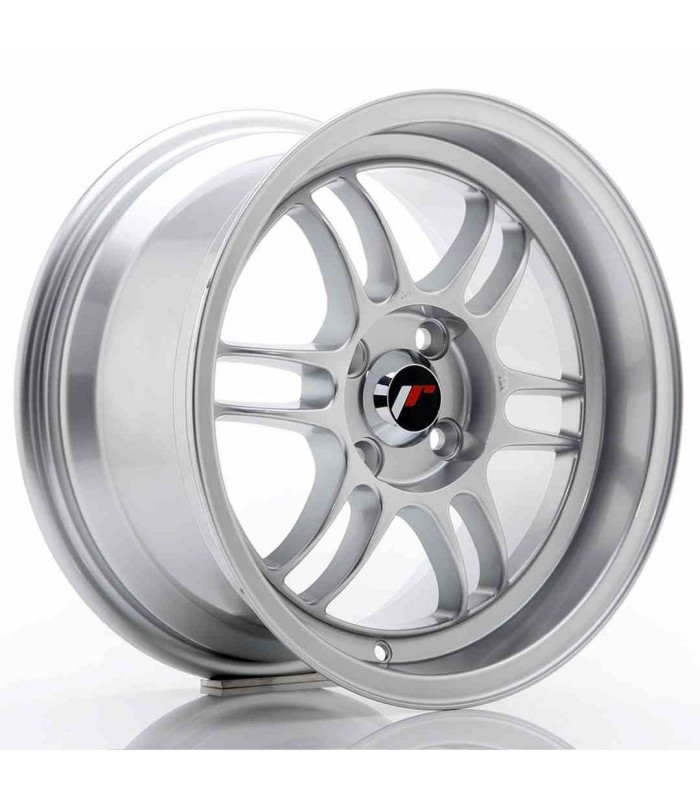 JR Wheels JR7 15x8 ET35 4x100 Silver