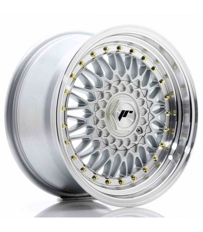 JR Wheels JR9 16x8 ET25 5x100/114,3 Silver w/Machined Lip