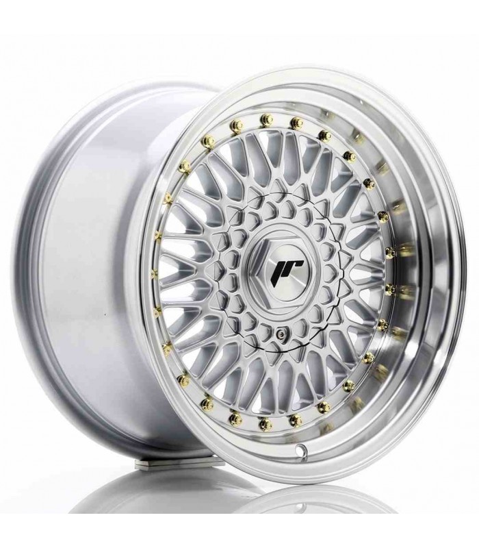JR Wheels JR9 16x9 ET20 4x100/108 Silver w/Machined Lip