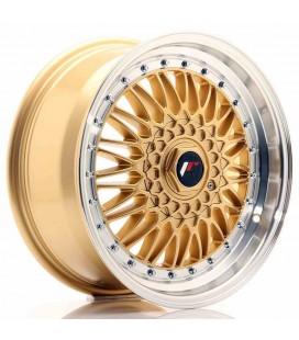 JR Wheels JR9 17x7,5 ET20 4x100/108 Gold w/Machined Lip