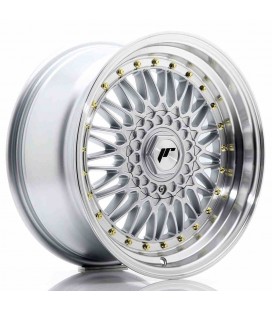 JR Wheels JR9 17x8,5 ET20 4x100/108 Silver w/Machined Lip