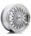 JR Wheels JR9 18x8 ET35-40 BLANK Silver w/Machined Lip
