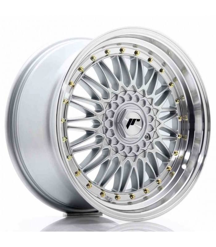 JR Wheels JR9 18x9 ET35 5x100/120 Silver w/Machined Lip