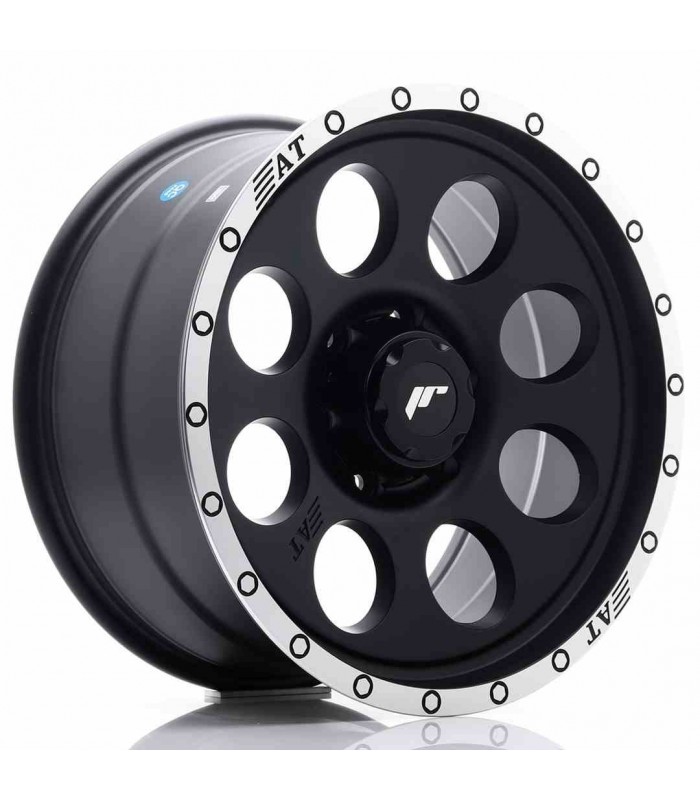 JR Wheels JRX4 18x9 ET20 6x139.7 Matt Black w/Machined Lip