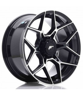 JR Wheels JRX9 18x9 ET18 6x114.3 Gloss Black Machined Face