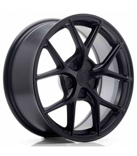 JR Wheels SL01 17x7 ET20-40 5H BLANK Matt Black