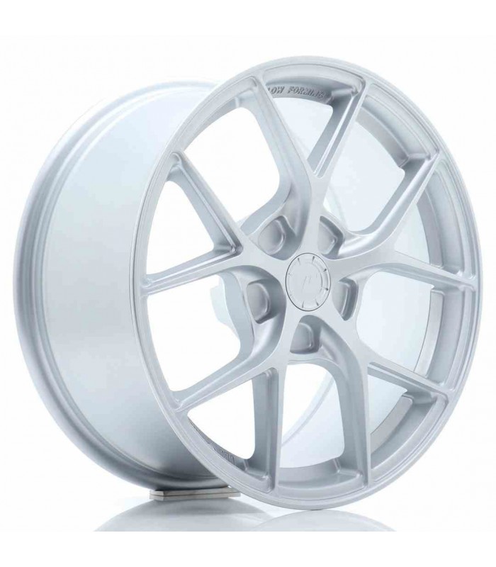 JR Wheels SL01 17x8 ET20-45 5H BLANK Matt Silver