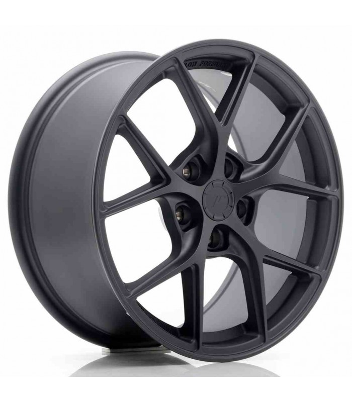 JR Wheels SL01 17x8 ET35 5x100 Matt Gun Metal