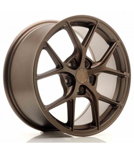 JR Wheels SL01 17x8 ET40 5x112 Matt Bronze