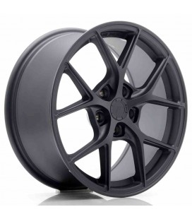 JR Wheels SL01 17x8 ET40 5x112 Matt Gun Metal