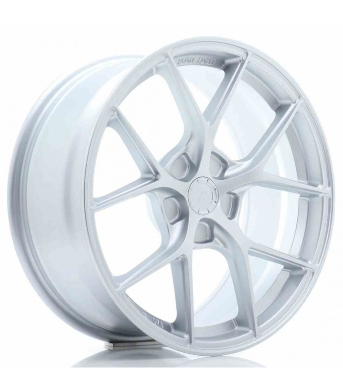 JR Wheels SL01 18x8 ET20-40 5H BLANK Matt Silver