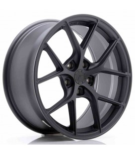 JR Wheels SL01 18x8 ET40 5x100 Matt Gun Metal