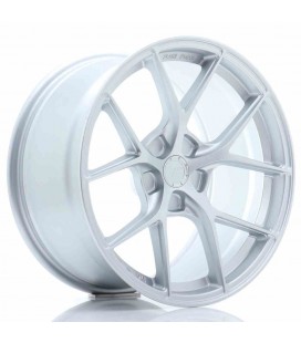 JR Wheels SL01 18x9,5 ET25-38 5H BLANK Matt Silver
