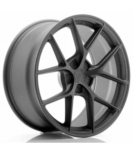 JR Wheels SL01 19x8 ET20-40 5H BLANK Matt Gun Metal