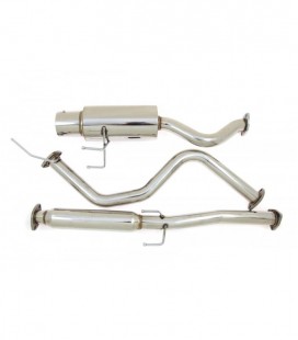 Exhaust CatBack - Honda Civic 3D 92-95