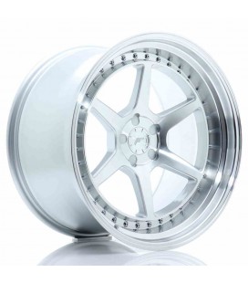 JR Wheels JR43 19x11 ET0-25 5H BLANK Silver w/Machined Face