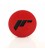 JR Aluminum Center Cap 68mm Red