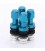 Set of Aluminum air valves JR v2 - BLUE
