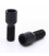 Set of 20 Short BLACK star bolts 12x1,5 + Key