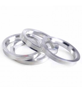 Aluminum Set of 4 x Hub Rings 73,1-56,6