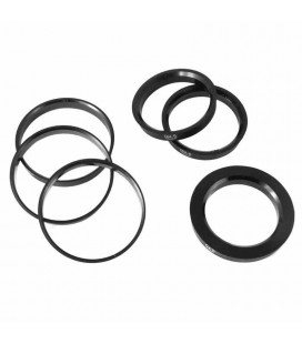 Set of 4 x Hub Rings 65.1-63.4