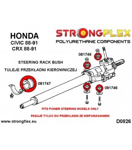 081747A: Steering rack bush SPORT