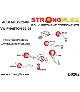 026248B: Front suspension bush kit