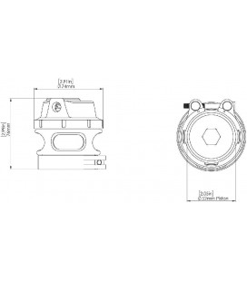 Turbosmart BLOW OFF Race Port 52MM