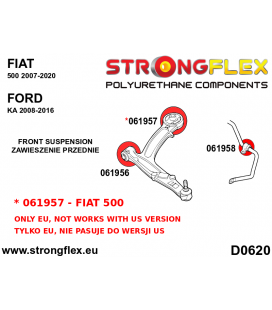 061956B: Front control arm – front bush