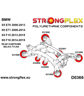 031997B: Rear subframe bush