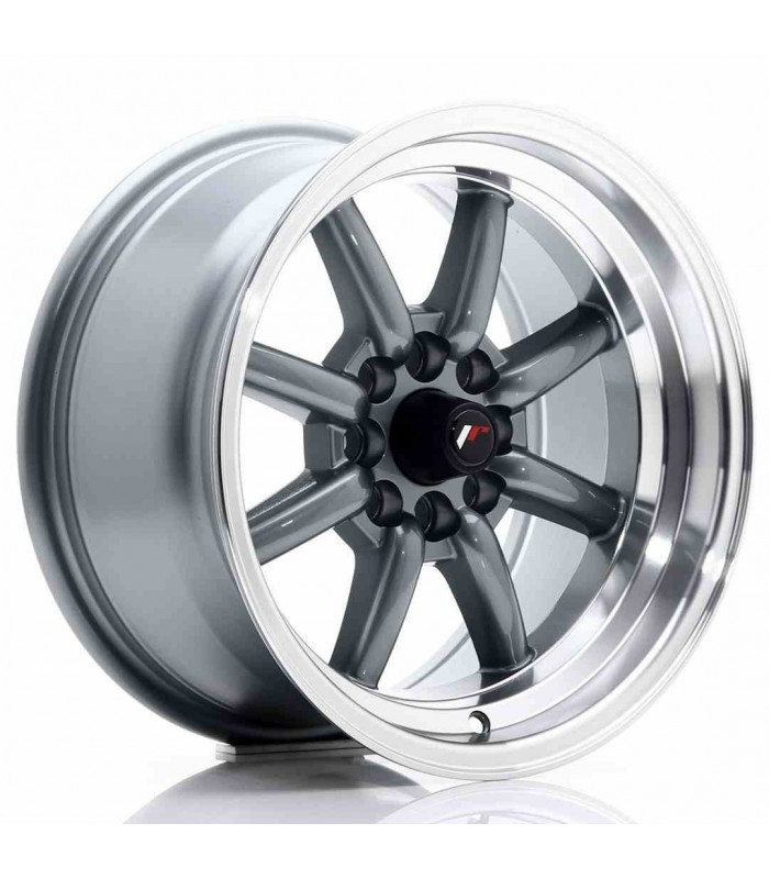 JR Wheels JR19 15x8 ET20 4x100/108 Gun Metal