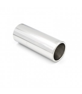 RM Motors straight exhaust tip in polished stainless steel