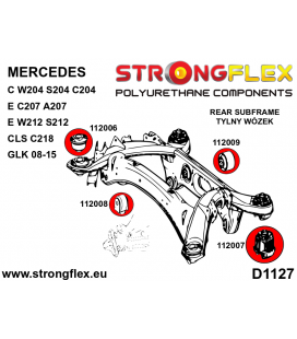 112006B: Rear crossmember – front bush