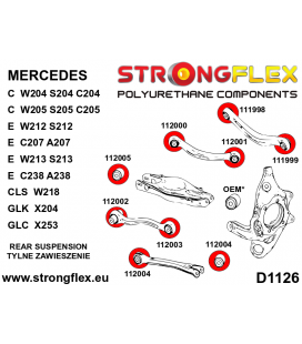 112004A: Rear lower arm bush SPORT