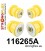 116265A: Rear subframe bush kit SPORT