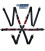 RRS R6 LIGHT EVO SEAT BELTS - HANS FIA ULTRALIGHT - 6 POINT 2/2"