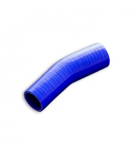 Silicone Reducer elbow 23' 60/80mm Blue