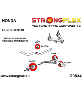 081813A: Front lower wishbone bush – rear SPORT
