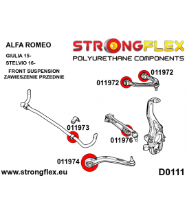 011973A: Front anti roll bar bush SPORT