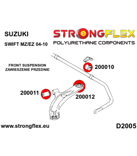 200010B: Front anti roll bar bush