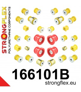 166101B: Full suspension  polyurethane bush kit