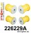 226229A: Rear subframe bush kit SPORT