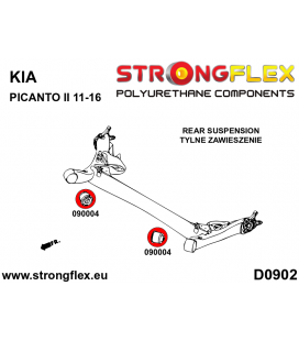 090004A: Rear beam bush SPORT