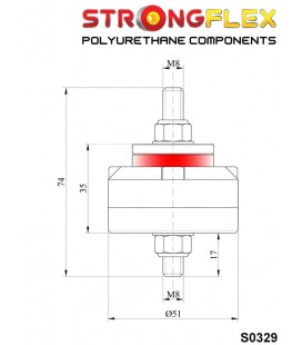 031929C: Transmision mount