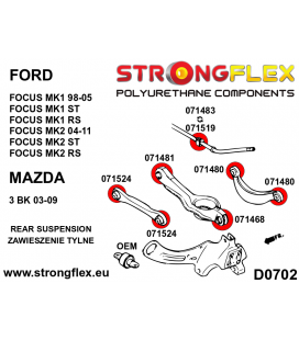 071483A: Anti roll bar bush SPORT