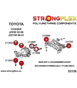 211998B: Rear diff mount - rear bush