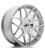 JR Wheels JR18 17x7 ET20-40 BLANK Silver Machined Face